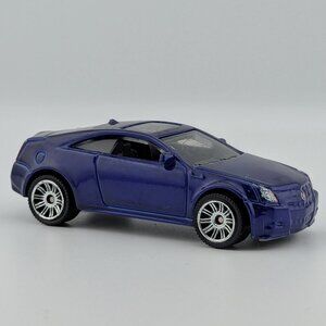 2010 Mattel Matchbox Cadillac CTS Coupe (2011 Casting) | Diecast 1:64 | Blue |